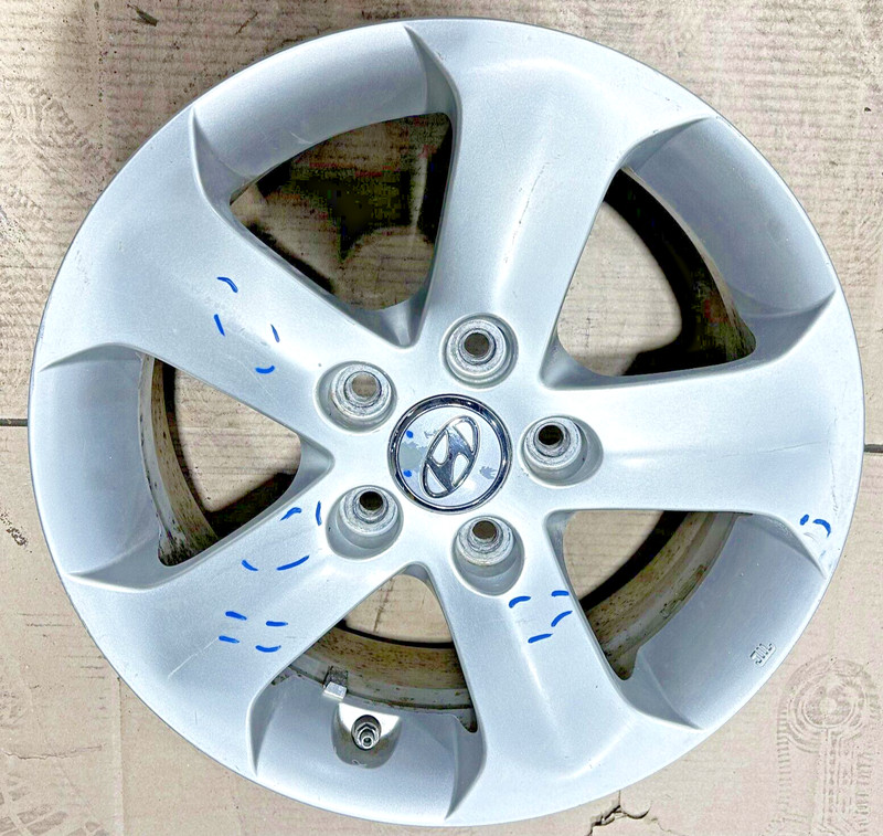 OEM 2007-2010 Hyundai Elantra Wheel Alloy Rim 16" 16 x 6 Five 5 Spoke W/ TMPS
