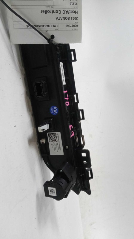 2021 Hyundai Sonata A/C Selector Switch OEM White 48K Miles Warranty