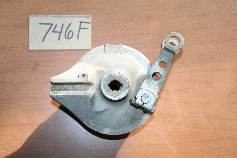 1983 Kawasaki KDX 80Rear Brake Panel Assembly OEM 83 B