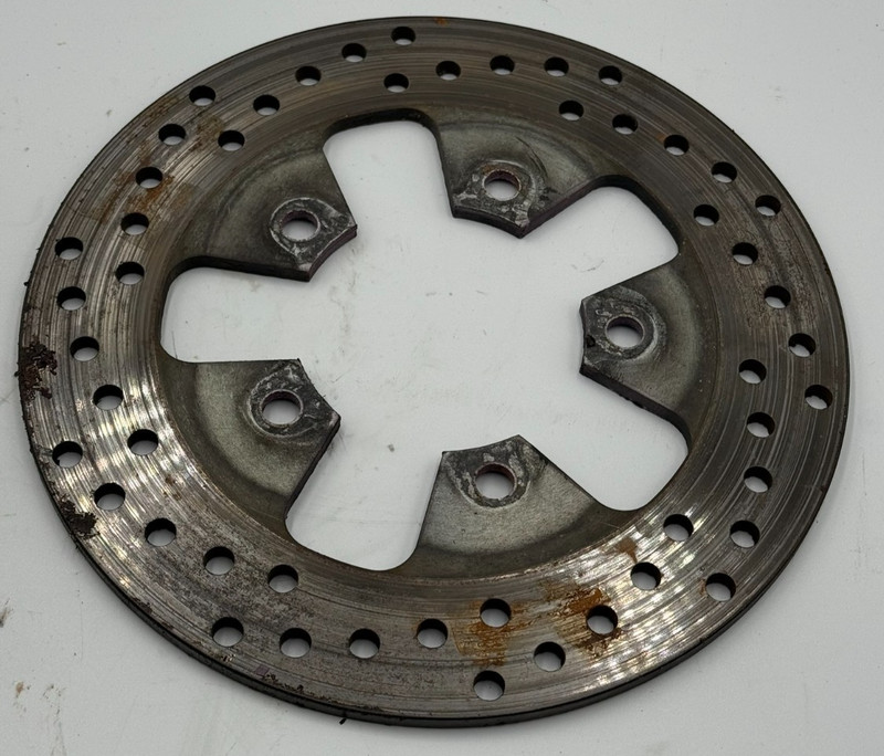 1996 1997 Kawasaki ZX750 Ninja Rear Disk Brake Rotor Wheel Rim ZX 750 ZX7R H3