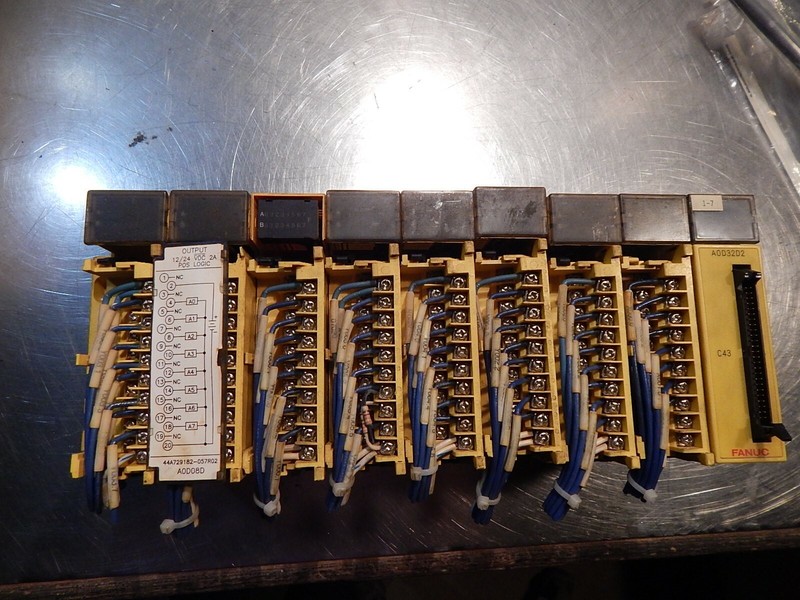 Fanuc A03B-0807-C152#D I/O Module 9-Board Rack A03B-0819-C001 N28785