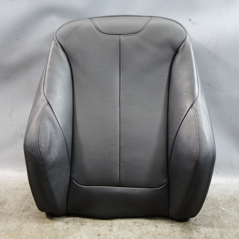 12-19 BMW F30 3-Series F36 Right Sport Seat Backrest Cushion Black Leather OEM