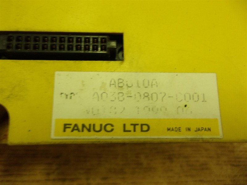 Fanuc AB010A Memory Board Plate *FREE SHIPPING*