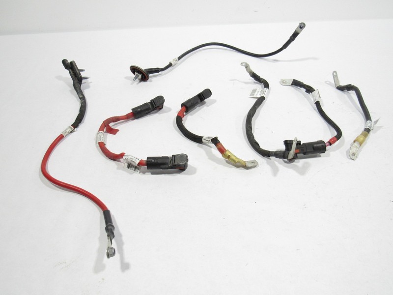 19-23 Mercedes CLS450 C257 2021 Battery Fuse Box Wire Harness Cable Set 7 PCS;:A