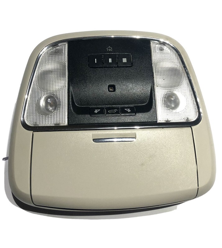 201-2013 DODGE DURANGO FRONT ROOF OVERHEAD CONSOLE DOME LIGHT GARAGE DOOR OPENER