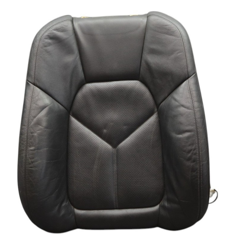 11-18 Porsche Cayenne 958 Front Left Side Top Upper Seat Cushion Black OEM
