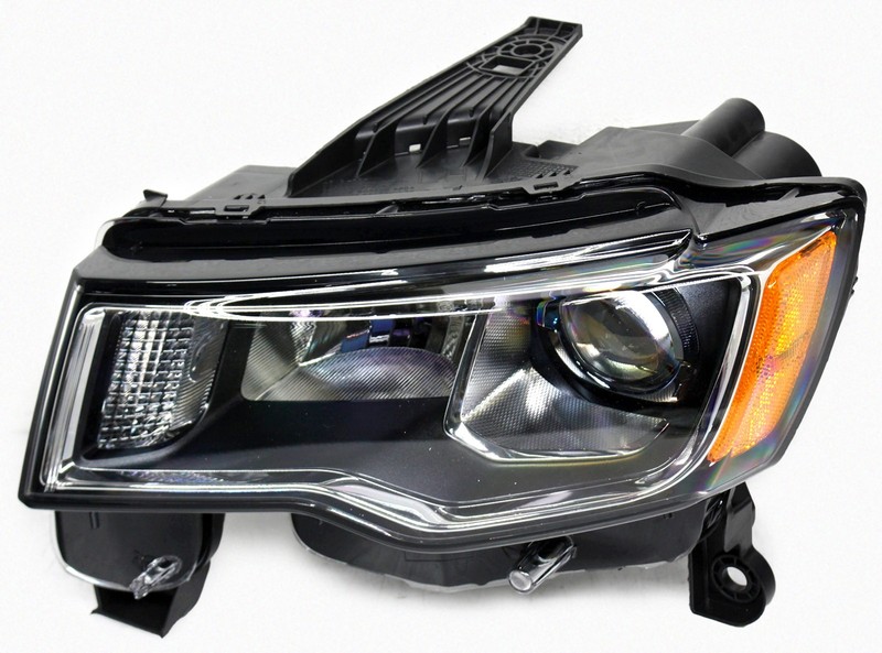 OEM Left Driver Side Halogen Headlamp For Jeep Grand Cherokee Chrome 68289235AF