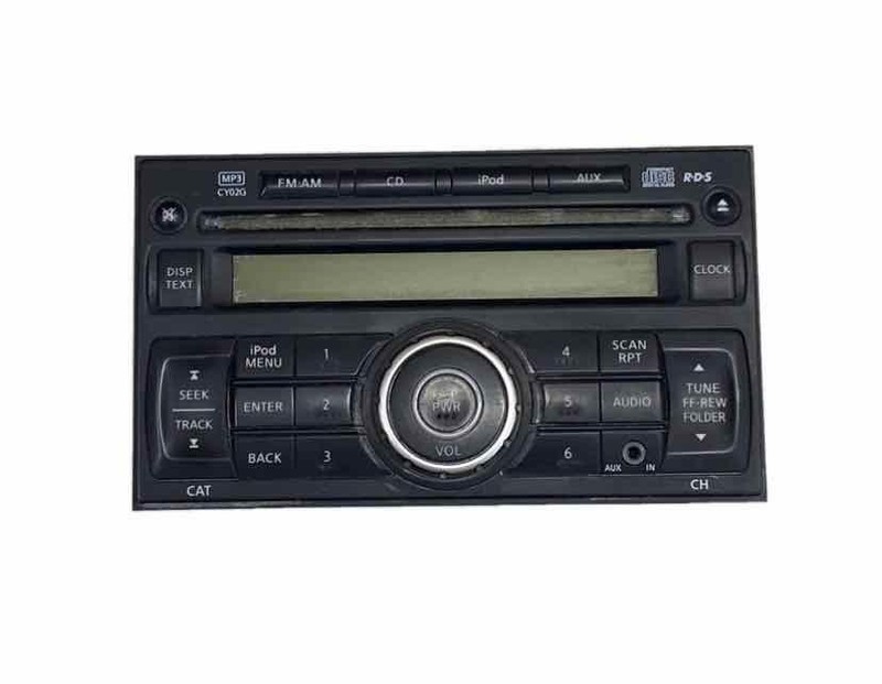 2010 NISSAN CUBE RADIO RECEIVER AM FM STEREO CD ASSY OEM 281851FC0D