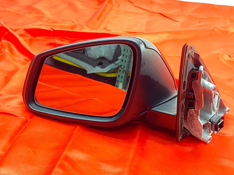 16-23 BMW F48 X1 Left Driver Side View Power Door Mirror Assembly Brown 51K OEM✅