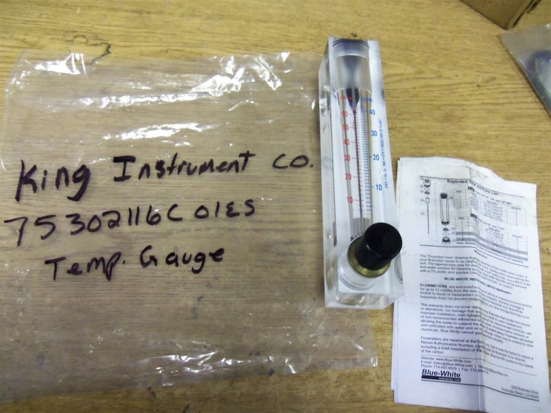King Instrument Co. 75302116C01ES Temperature Gauge*FREE SHIPPING*