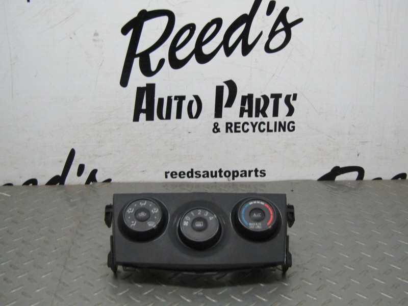 09-13 Corolla Climate Control Panel Temperature Unit A/C Heater OEM