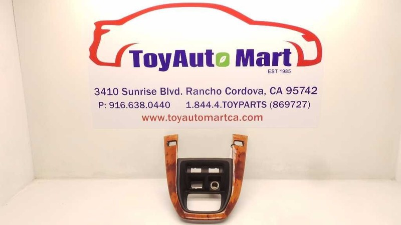 1999 LEXUS RX300 WOOD GRAIN DASH RADIO BEZEL ASSEMBLY