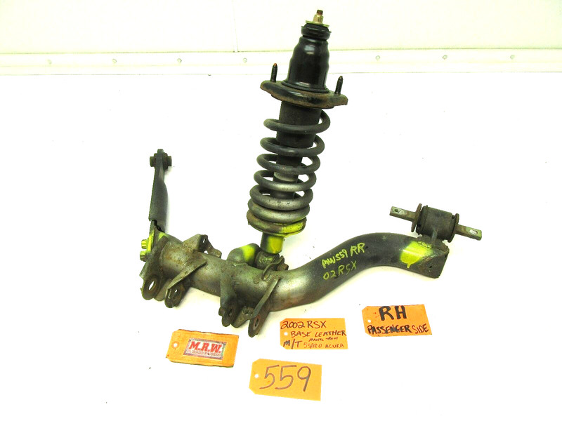 CONTROL ARM STRUT SHOCK COIL SPRING PASSENGER SIDE REAR LOWER BACK 02 03 04 RSX