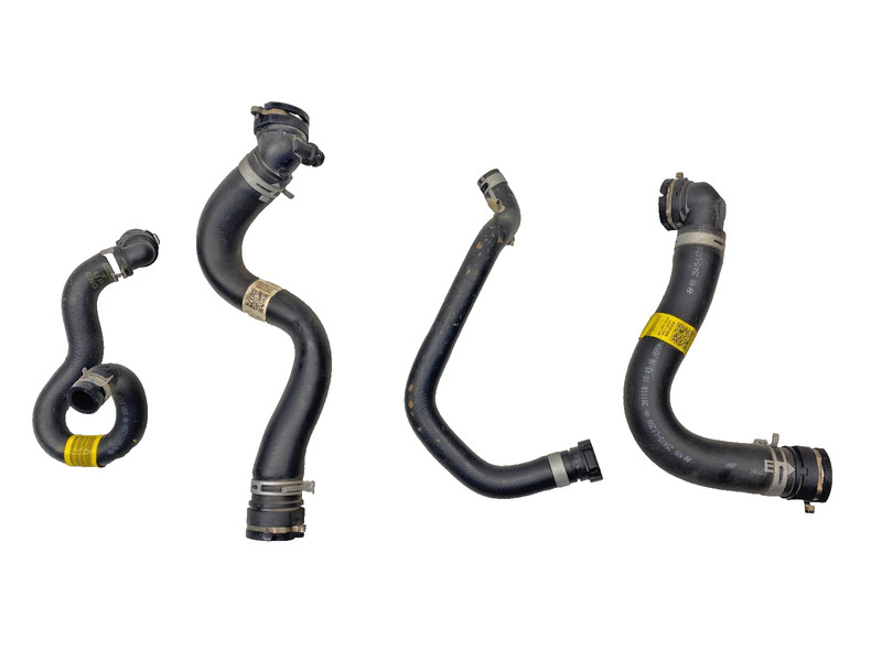 21-24 KIA K5 GT LINE RADIATOR COOLANT HOSE DUCT TUBE PIPE SET OF 4 OEM A0.64