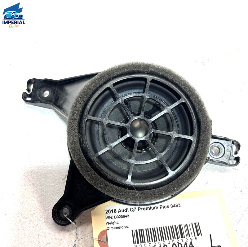 2017-2023 AUDI Q7 UPPER ROOF REAR LEFT DRIVER SIDE AUDIO SOUND SPEAKER OEM