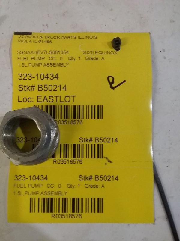 Fuel Pump Assembly Fuel Tank Mounted FWD Fits 20-22 EQUINOX 3518576