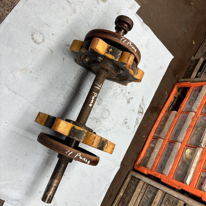 1971 Arctic CatPuma Vintage Snowmobile Wide Mouth Track Drivers