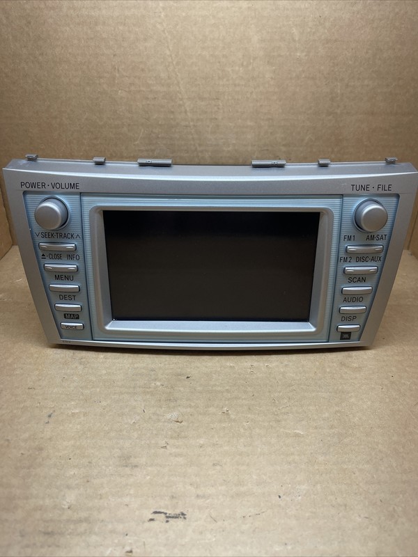 2009 Toyota Camry Dash Radio Screen Display JBL 86120-06390