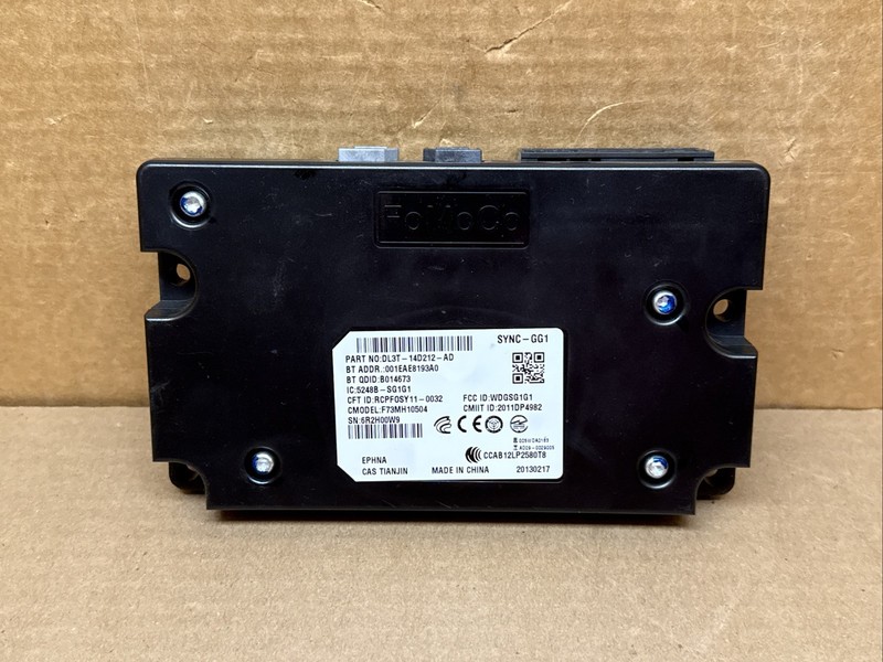 2013-2014 Ford F150 Sync Module DL3T-14B428-AD DL3T-14D212-AD