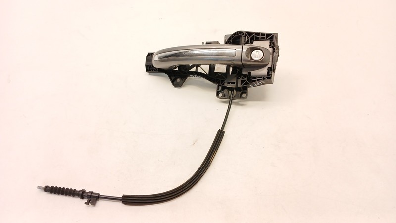 07-15 AUDI 4L Q7 EXTERIOR DOOR HANDLE FRONT LEFT DRIVER OEM 080125