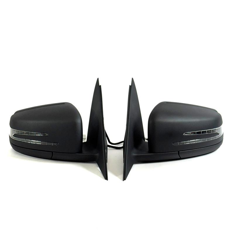 📌 12-14 MERCEDES W204 C250 C350 LEFT & RIGHT SIDE MIRROR REAR VIEW DOOR SET OEM