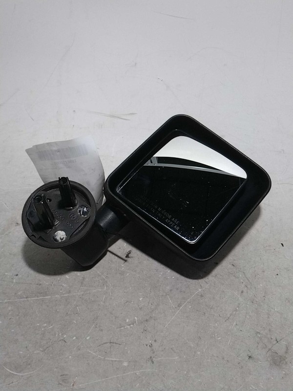 2010 Jeep Wrangler Right Door Mirror Black 620763 Used 131K Miles