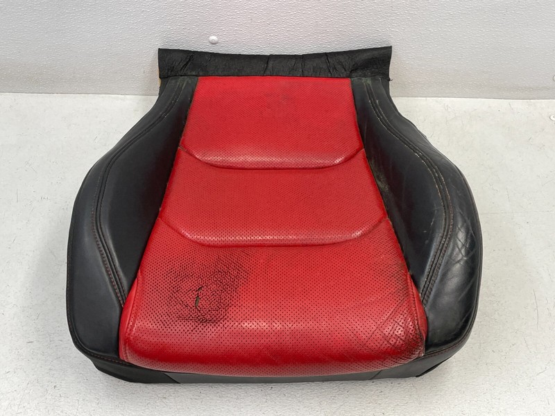 16 17 18 Chevrolet Camaro SS Front Left Lower Bottom Seat Cushion Red 1547 OEM