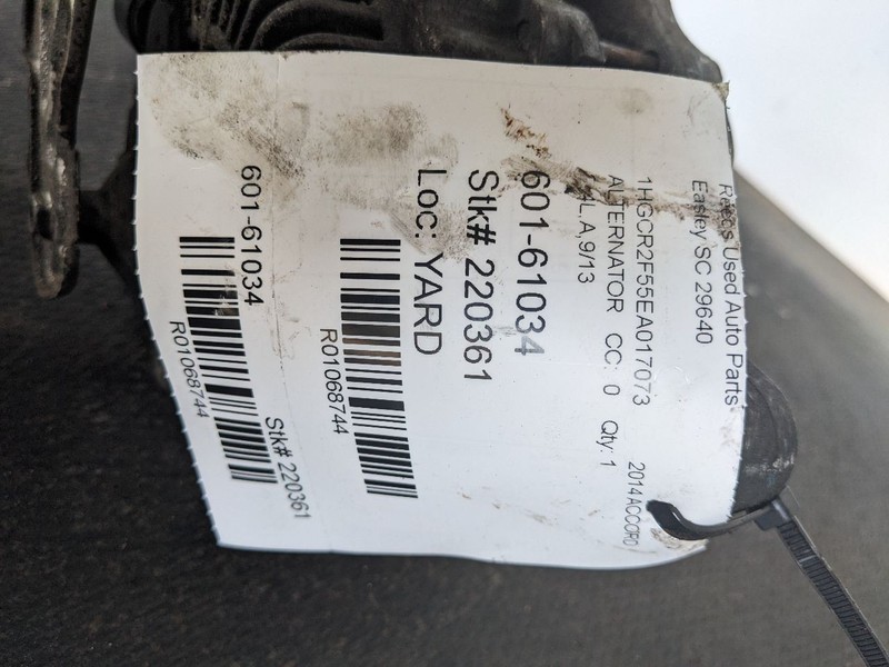 Alternator Mitsubishi Manufacturer CVT Fits 13-17 ACCORD 1068744