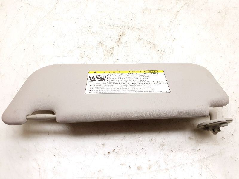Passenger Sun Visor Prius C VIN B3 7th And 8th Digit Fits 12-15 PRIUS 177096