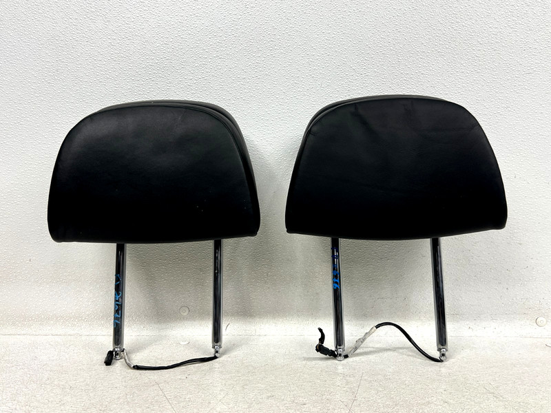 ⭐2013-2015 BMW 7-SERIES FRONT LEFT & RIGHT SIDE SEAT HEADREST SET OEM LOT2676