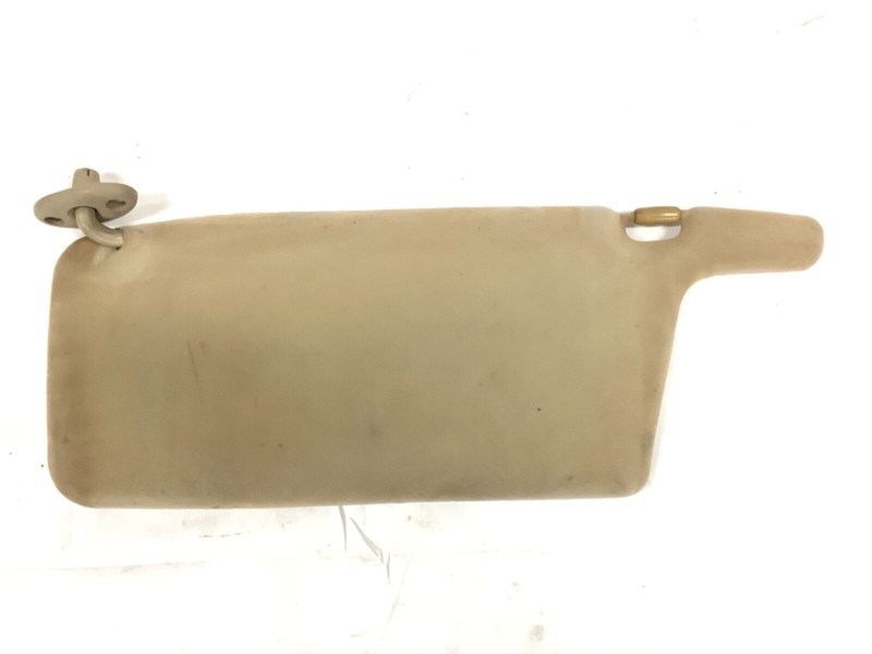 90-91 Accord DX Left Sunvisor Assy Beige Sun Visor Vinyl/Fabric Eyes Shade OEM