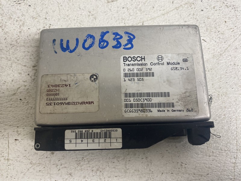 1999 BMW 528i Transmission Computer Control Module Tcu Tcm 0 260 002 592