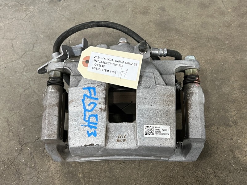 ⭐22-24 HYUNDAI SANTA CRUZ FWD FRONT LEFT DRIVERS PARK BRAKE CALIPER OEM LOT2548