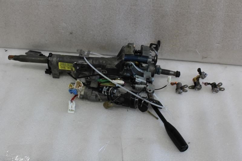 2005 TOYOTA SEQUOIA STEERING COLUMN WITH SHIFTER, KEY, LOCK CYLINDERS