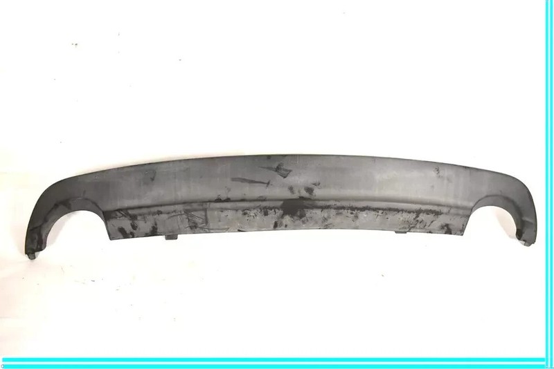 08-11 Mercedes W204 C300 C350 AMG Sport Rear Bumper Cover Diffuser Black OEM