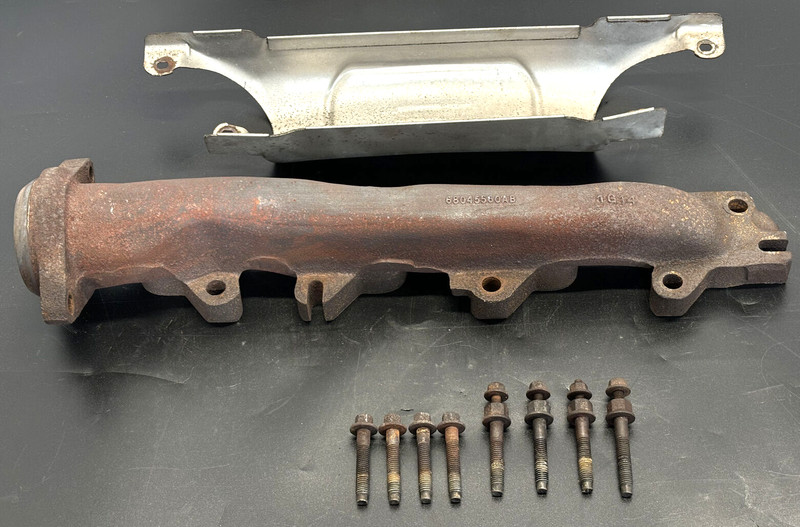 ✅ 2009-2024 RAM Classic 1500-3500 OEM EXHAUST MANIFOLD RIGHT SIDE WITH BOLTS