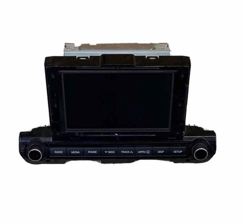 2019 2020 HYUNDAI ELANTRA SEDAN US RADIO RECEIVER 7" SCREEN OEM 96160F2UC0S