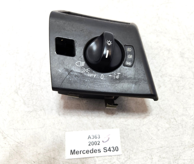 ✅ 00-06 OEM Mercedes W220 S430 S500 Headlight Head Light Lamp Control Switch