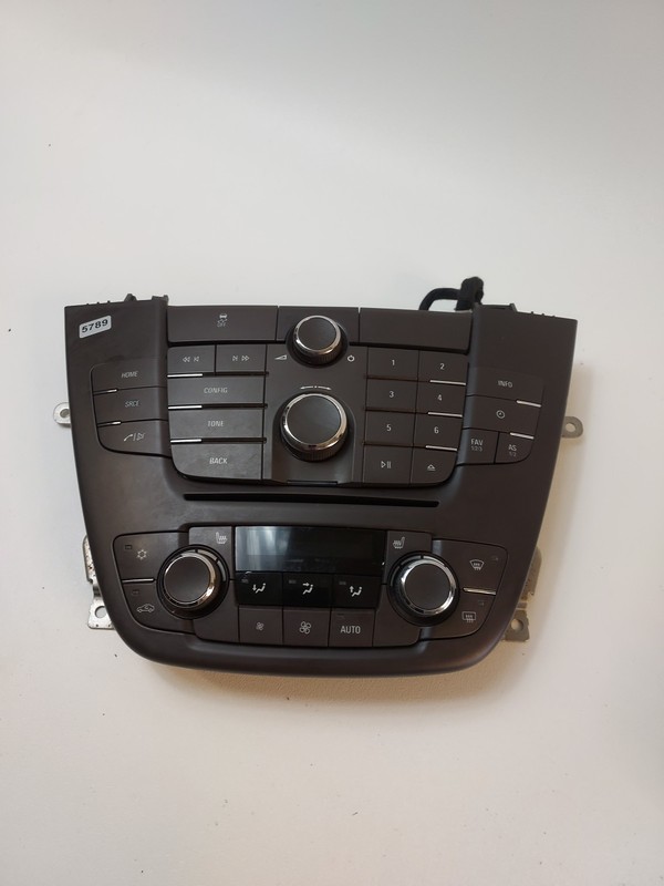 2011-2013 Buick Regal Radio CD Player AC Air Climate Control Panel 13297382 OEM