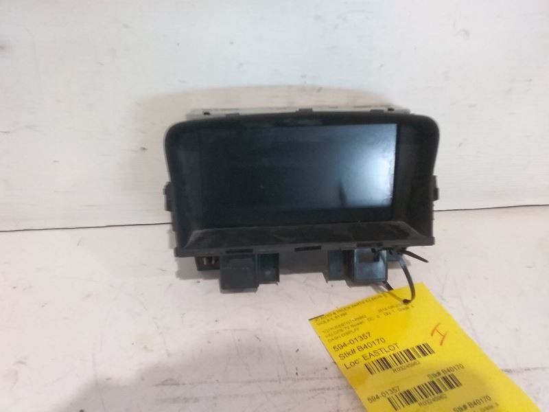 2012-2016 Chevy Cruze Front Display Screen VIN P 4th Digit Limited Opt UDY