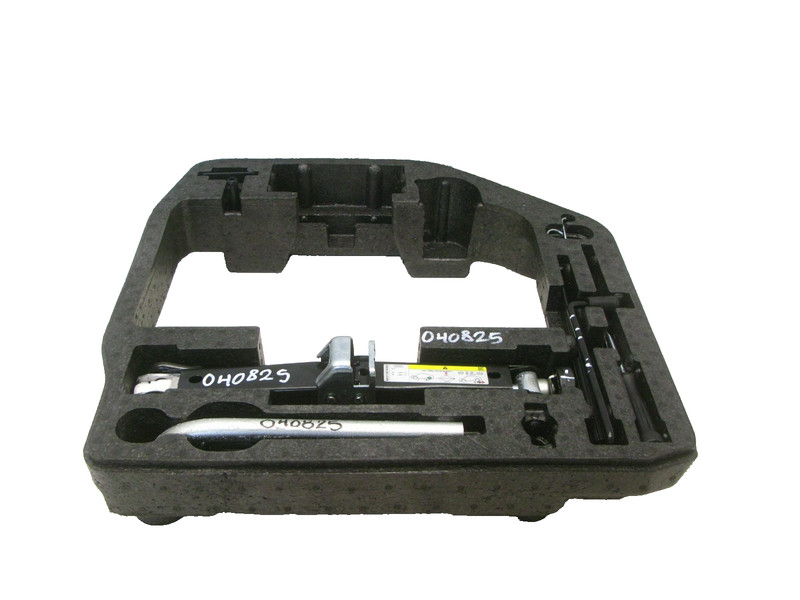 08-17 AUDI B8 A4 8T A5 S5 FOAM HOLDER TOOL KIT JACK EMERGENCY TRUNK KIT OEM 0408