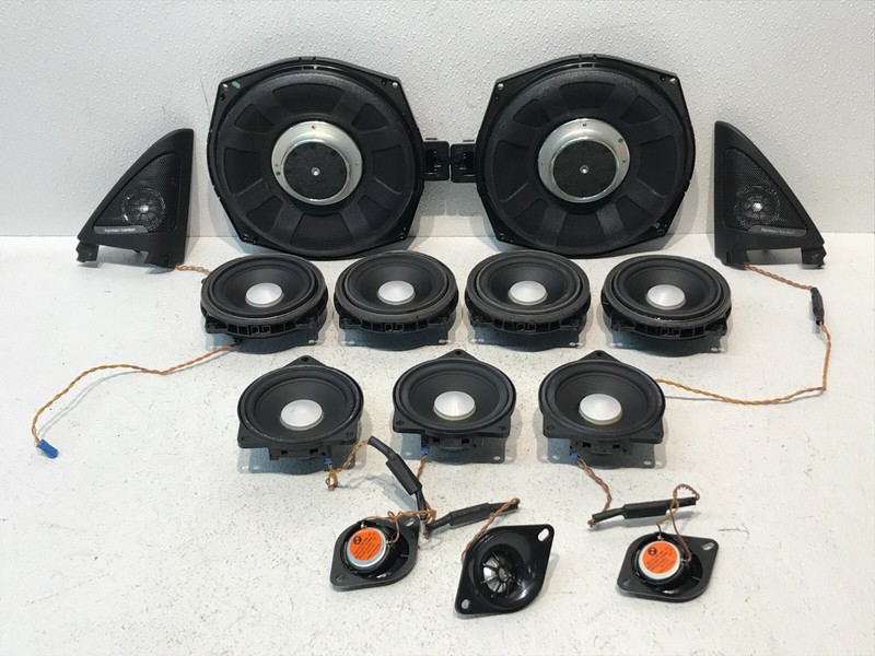 2015 BMW 435i HARMAN KARDON SPEAKER TWEETER SUBWOOFER SYSTEM SET of 14 OEM