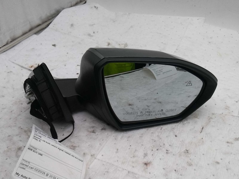 2023 Hyundai Tucson Right Door Mirror Assembly Grey OEM Used 30K Miles