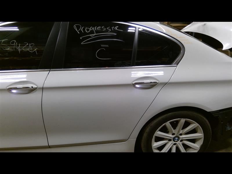 Driver Rear Side Door Electric Green Tint Fits 11-16 BMW 528i 665421
