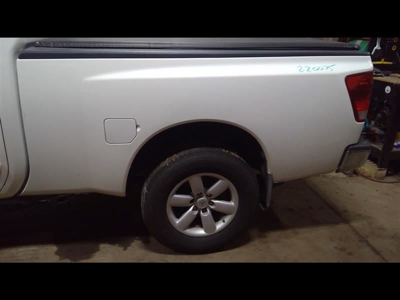 Pickup Box Crew Cab Sv 139.8" Wb White Paint Code Q10 Fits 08-12 TITAN 797478