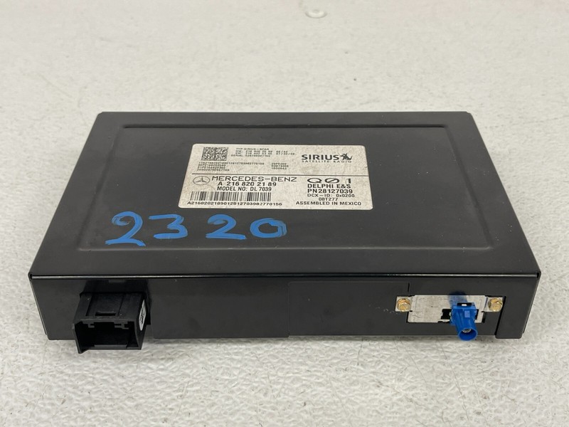 ⭐08-14 MERCEDES BENZ C300 SIRIUS SATELLITE RADIO MODULE OEM LOT2320