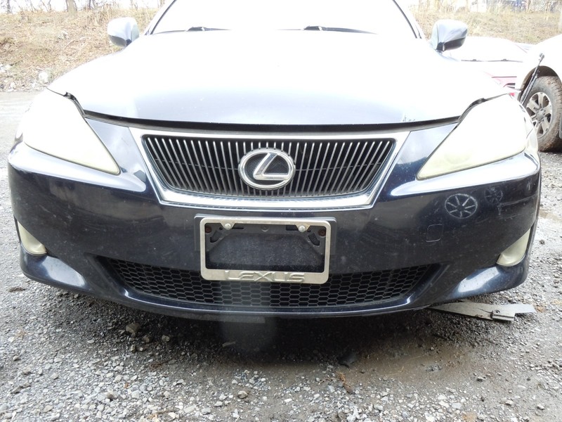 06-08 Lexus IS250 Front Bumper Cover W/ Grilles & Fogs 8U0 W/O Park Assist