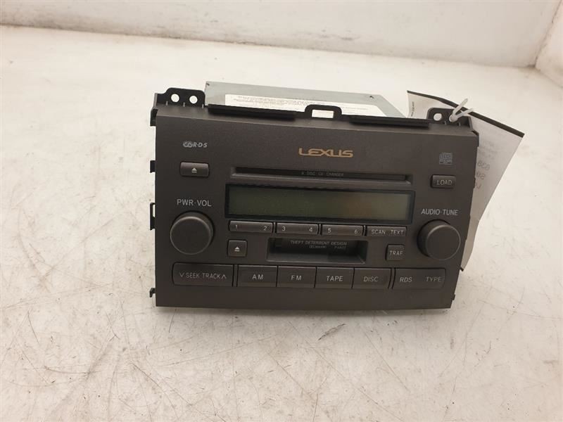 03-05 LEXUS GX470 RADIO/STEREO RECEIVER UNIT ASSEMBLY