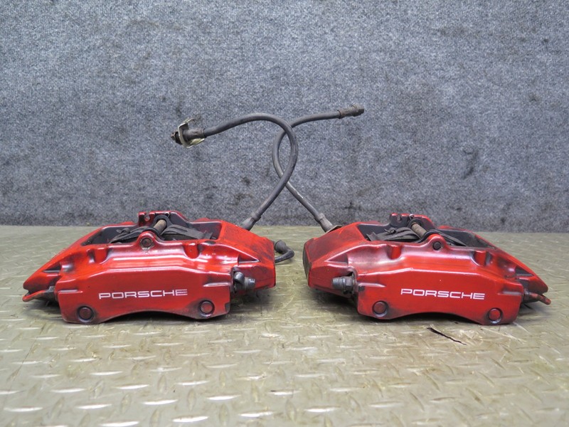 2000-2004 PORSCHE BOXSTER S 986 3.2L REAR LEFT & RIGHT BREMBO BRAKE CALIPER SET