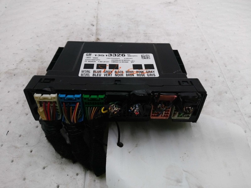 2016 Cadillac CT6 Body Control Module OEM 13594587 125K Miles Black
